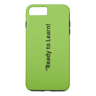 Capa iPhone 8 Plus/7 Plus Fundo Verde Lima Plano – Textura Escolar