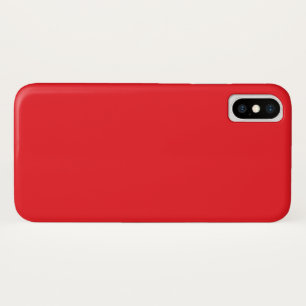 Capa Para iPhone Da Case-Mate Fundo Vermelho Sólido