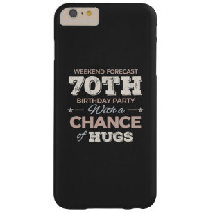Capa Barely There Para iPhone 6 Plus Funny 70th birthday sayings