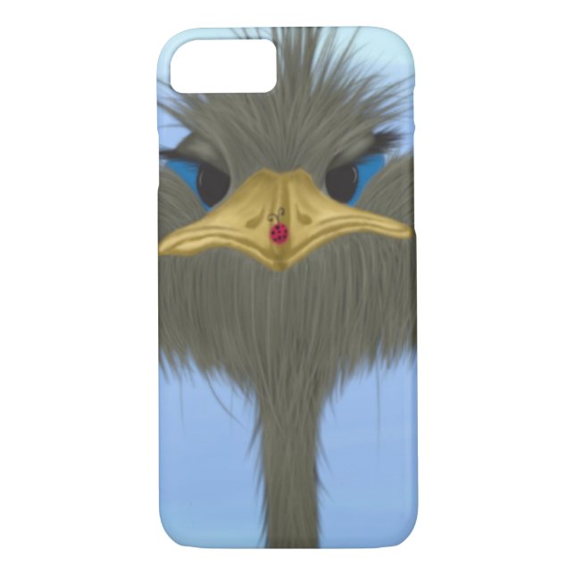 Capa Para iPhone, Case-Mate Funny Ostrich George E O Bonitinho Ladybug (Verso)