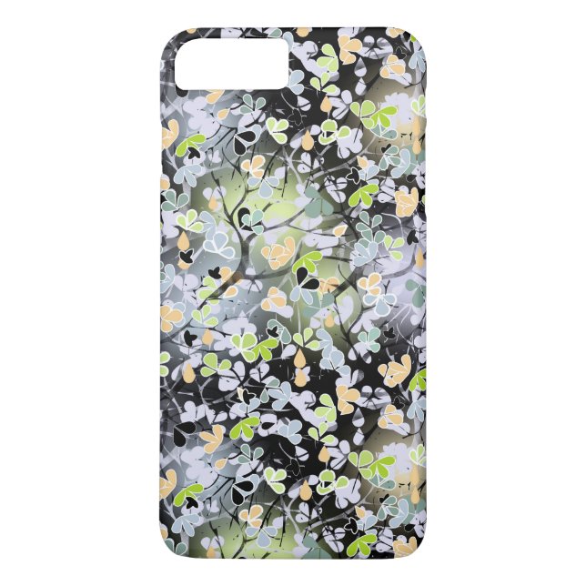 Capa Para iPhone, Case-Mate Galhos de primavera de abstrato sem costura folhas (Verso)