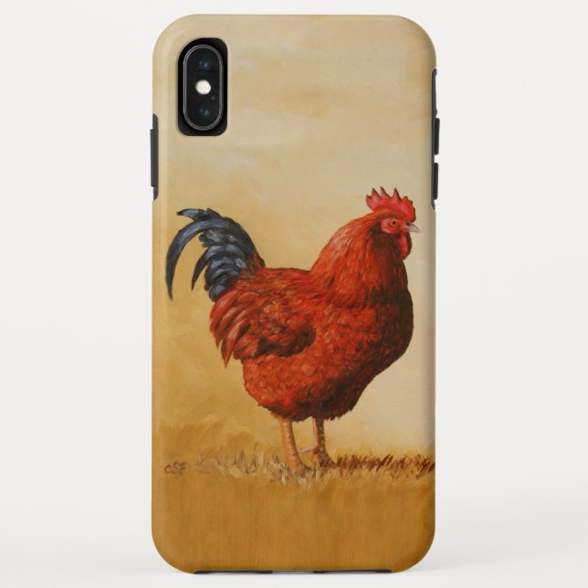 Capa Para iPhone, Case-Mate Galinha Rhode Island Red Rooster (Verso)