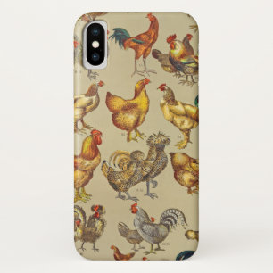 Capa Para iPhone Da Case-Mate Galo Fazenda Galinha Aves de capoeira