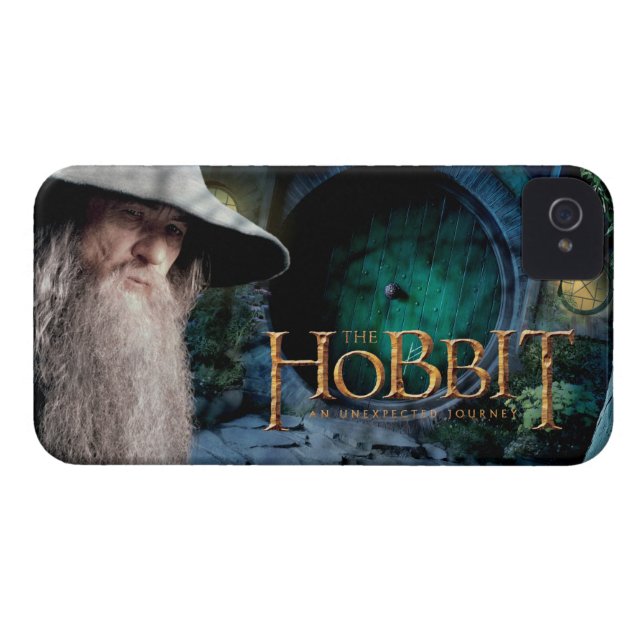 Capa Para iPhone, Case-Mate Gandalf na casa da BILBO BAGGIN™ (Verso Horizontal)