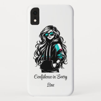 Capa Para iPhone Da Case-Mate Garota Confiante de Streetwear 