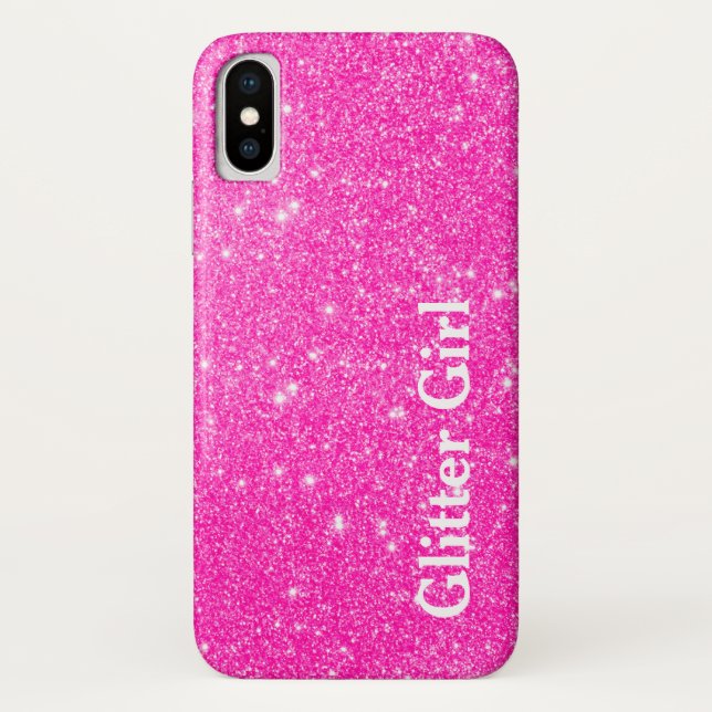Capa Para iPhone, Case-Mate Garota Rosa Quente Mostra Seu Glamour (Verso)