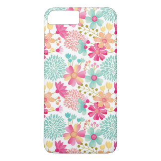 Capa iPhone 8 Plus/7 Plus Garotas Floral Apple iPhone 8 Plus Protetor de Cob