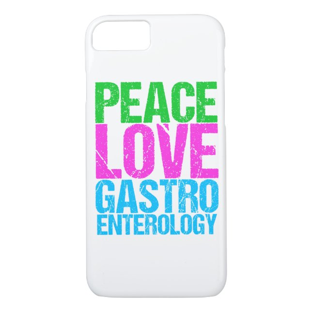Capa Para iPhone, Case-Mate Gastroenterologia do amor da paz (Verso)