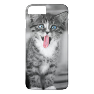 Capa iPhone 8 Plus/7 Plus Gatinho engraçado
