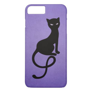 Capa Para iPhone Da Case-Mate Gatinho preto mau gracioso gótico Purle