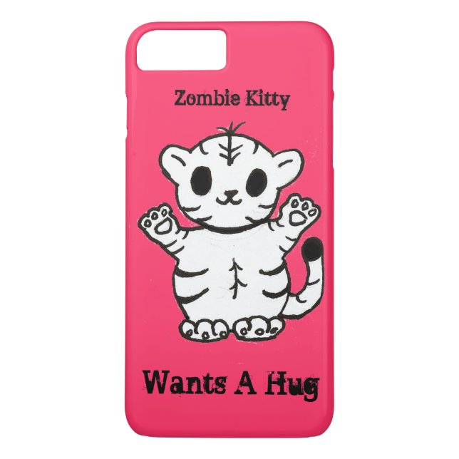 Capa Para iPhone, Case-Mate Gatinho Zombie Quer Um Abraço (Verso)