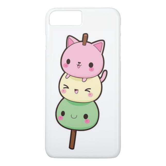 Capa Para iPhone, Case-Mate Gatinhos de Kawaii Mochi (Verso)