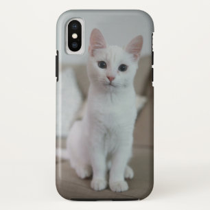 Capa Para iPhone Da Case-Mate Gato branco   Zazzle_Growth.