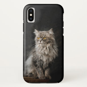 Capa Para iPhone Da Case-Mate Gato Cinza Fofo
