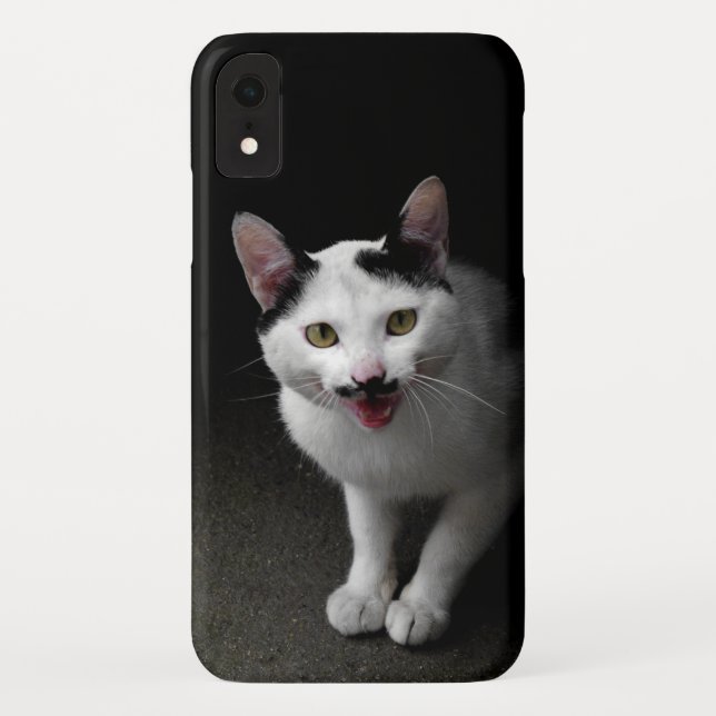 Capa Para iPhone, Case-Mate Gato com bigode (Verso)
