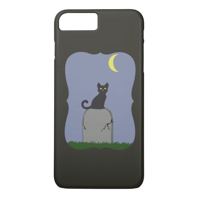 Capa Para iPhone, Case-Mate Gato de Halloween Spooky (Verso)