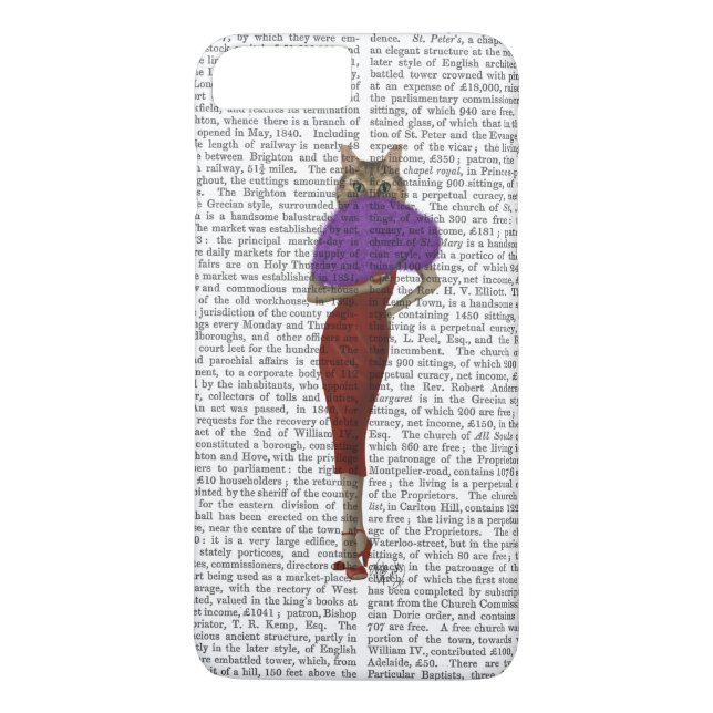 Capa Para iPhone, Case-Mate Gato Em Vestido Vermelho (Verso)