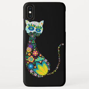 Capa Para iPhone Da Case-Mate Gato Floral Colorido