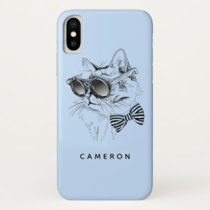 Capa Para iPhone Da Case-Mate Gato legal Adicione seu nome