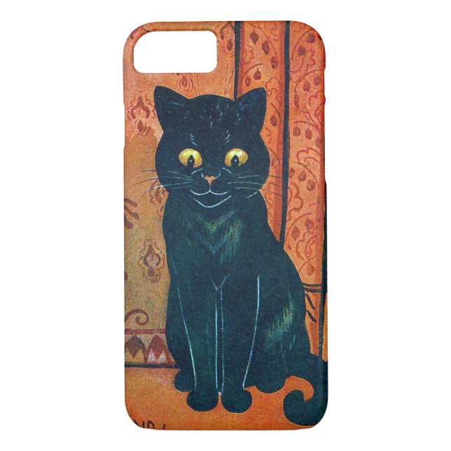 Capa Para iPhone, Case-Mate Gato negro, Louis Wain (Verso)