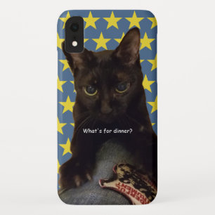 Capa Para iPhone Da Case-Mate Gato preto afortunado w/Stars