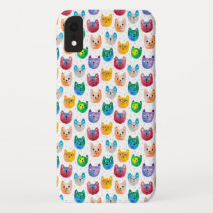 Capa Para iPhone Da Case-Mate Gatos com aquarelas e amigos