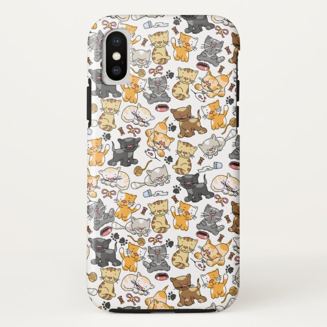 Capa Para iPhone, Case-Mate Gatos Gatinhos Divertidos (Verso)