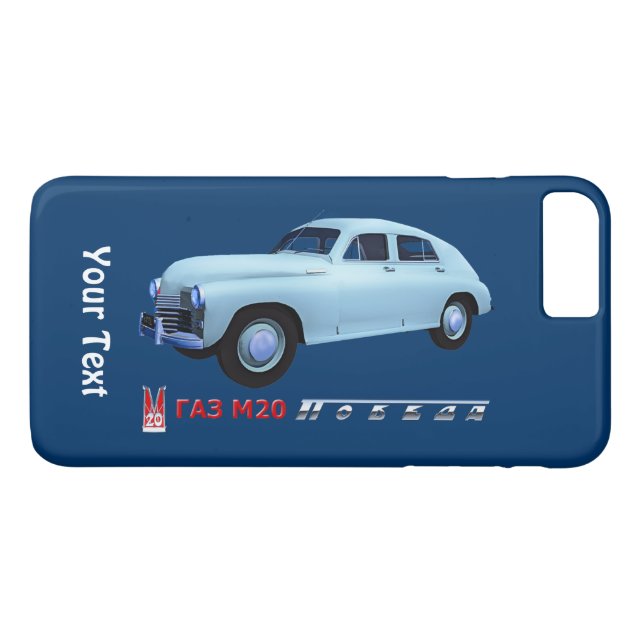 Capa Para iPhone, Case-Mate GAZ M20 Sedan russo (Verso (Horizontal))