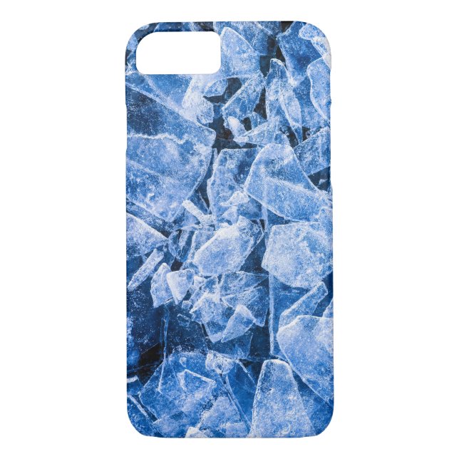 Capa Para iPhone, Case-Mate Gelo azul quebrado (Verso)