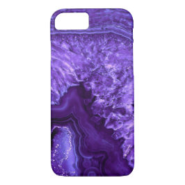 Capa Para iPhone Da Case-Mate Gemstone Mineral Ultra Violett Roxo