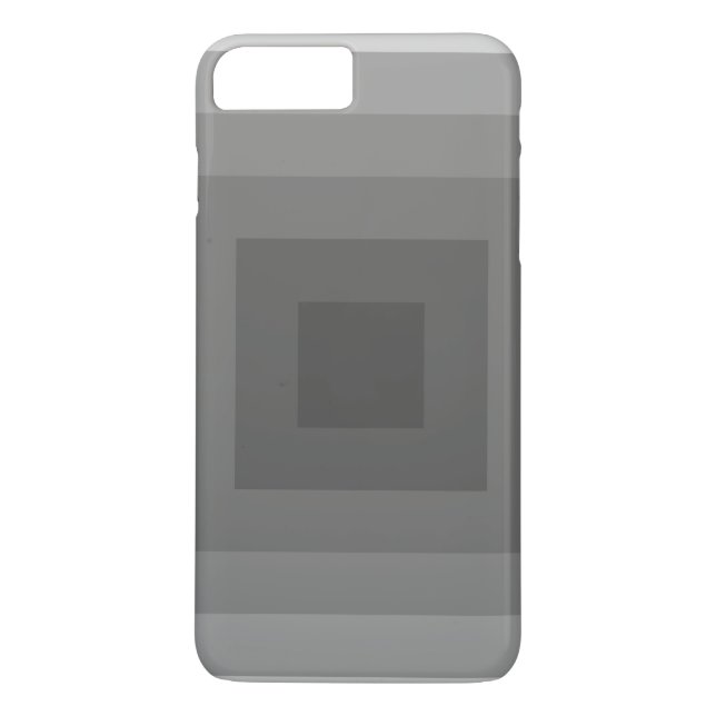 Capa Para iPhone, Case-Mate Geométrico ao quadrado preto (Verso)
