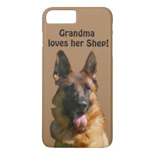 Capa iPhone 8 Plus/7 Plus German shepherd iPhone 8 Plus Case