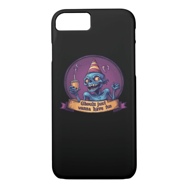 Capa Para iPhone, Case-Mate Ghouls Só Quer Divertir-Se Com Lúcio E Engraçado (Verso)