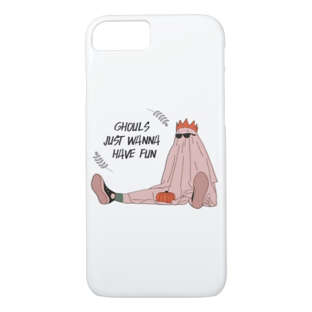 Capa Para iPhone, Case-Mate Ghouls Só Quer Divertir-Se Com Slogan Clássico (Verso)