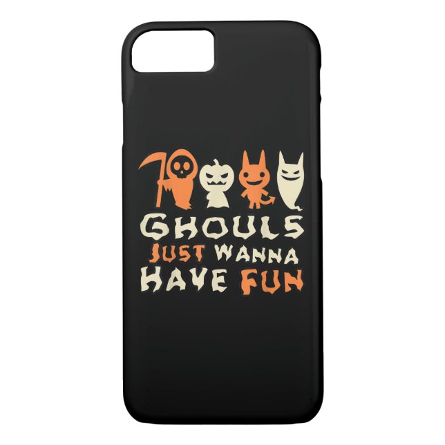 Capa Para iPhone, Case-Mate Ghouls Só Quer Divertir-Se Com Slogan Engraçado (Verso)