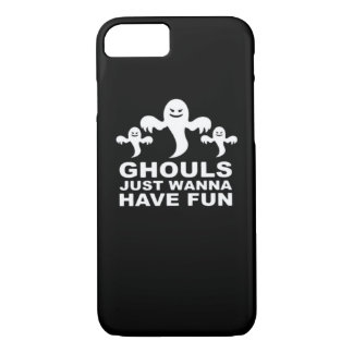 Capa iPhone 8/7 Ghouls Só Quer Divertir-Se No Halloween Engraçado