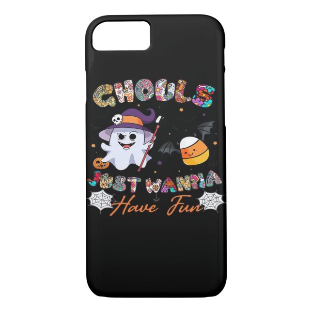Capa Para iPhone, Case-Mate Ghouts Só Quer Divertir-Se Com Camisa - Retro Hall (Verso)
