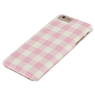 Capa Barely There Para iPhone 6 Plus Gingham iPhone 6 Plus - Cor-de-rosa pálida