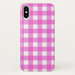 Capa Para iPhone Da Case-Mate Gingham rosa