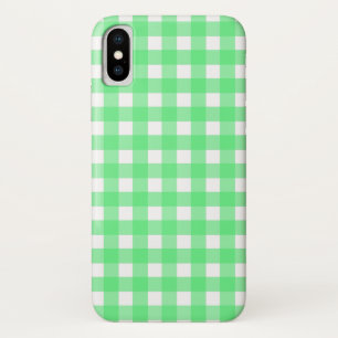 Capa Para iPhone Da Case-Mate Gingham verde