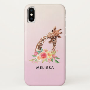 Capa Para iPhone Da Case-Mate Girafa Cólatra Cód. Água Mãe e Bebê