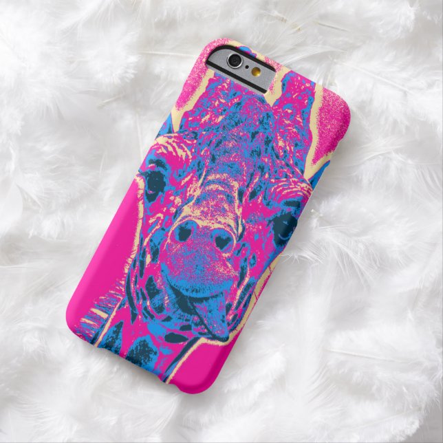 Capa Para iPhone, Case-Mate Girafa Engraçada Esticando sua língua (In Loco)