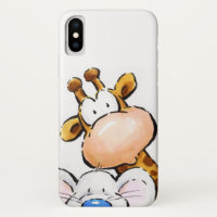 Girafa incrível e rato giro