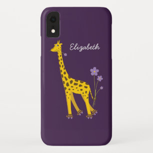 Capa Para iPhone Da Case-Mate Girafa Personalizada De Cartoon Engraçado De Pele