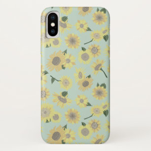 Capa Para iPhone Da Case-Mate Girassol Amarelo-Amarelo-branco pintado