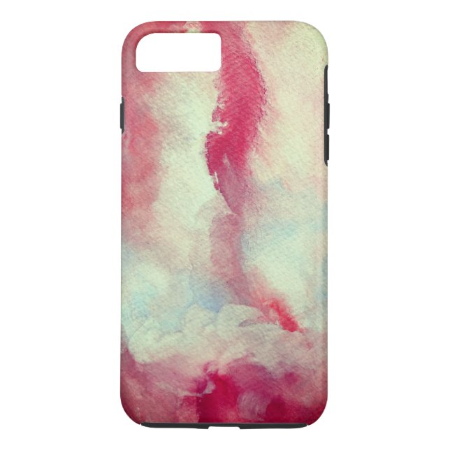 Capa Para iPhone, Case-Mate Girlie Single Pink Art Apple iPhone 7 Plus, Duro (Verso)