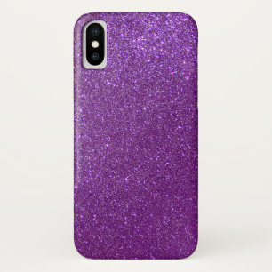 Capa Para iPhone Da Case-Mate Girly Sparkly Royal Purple Glitter