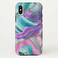 Glitter de Agate de Sereia do Unicórnio #1 #marble