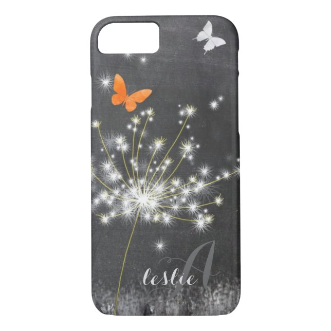 Capa Para iPhone, Case-Mate Glittery Dandelion (Verso)