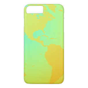 Capa Para iPhone Da Case-Mate Globo Dourado de Neon Verde Amarelo